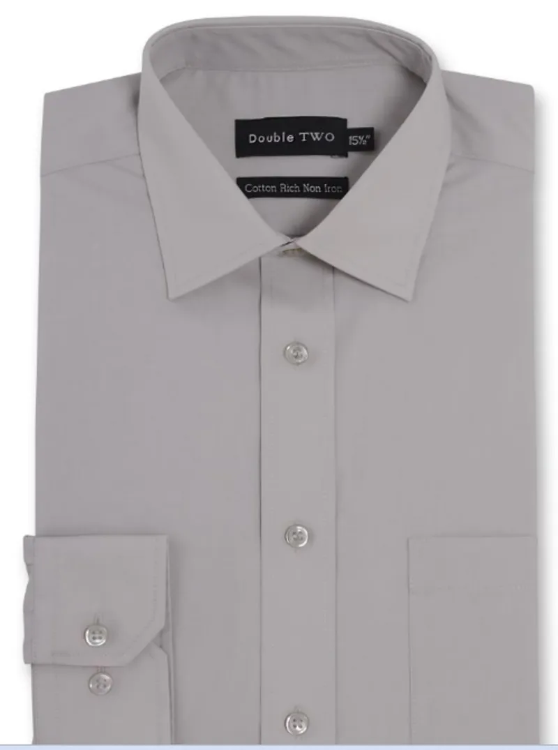 D2 Long Sleeve Shirt Stone SLS4500AF